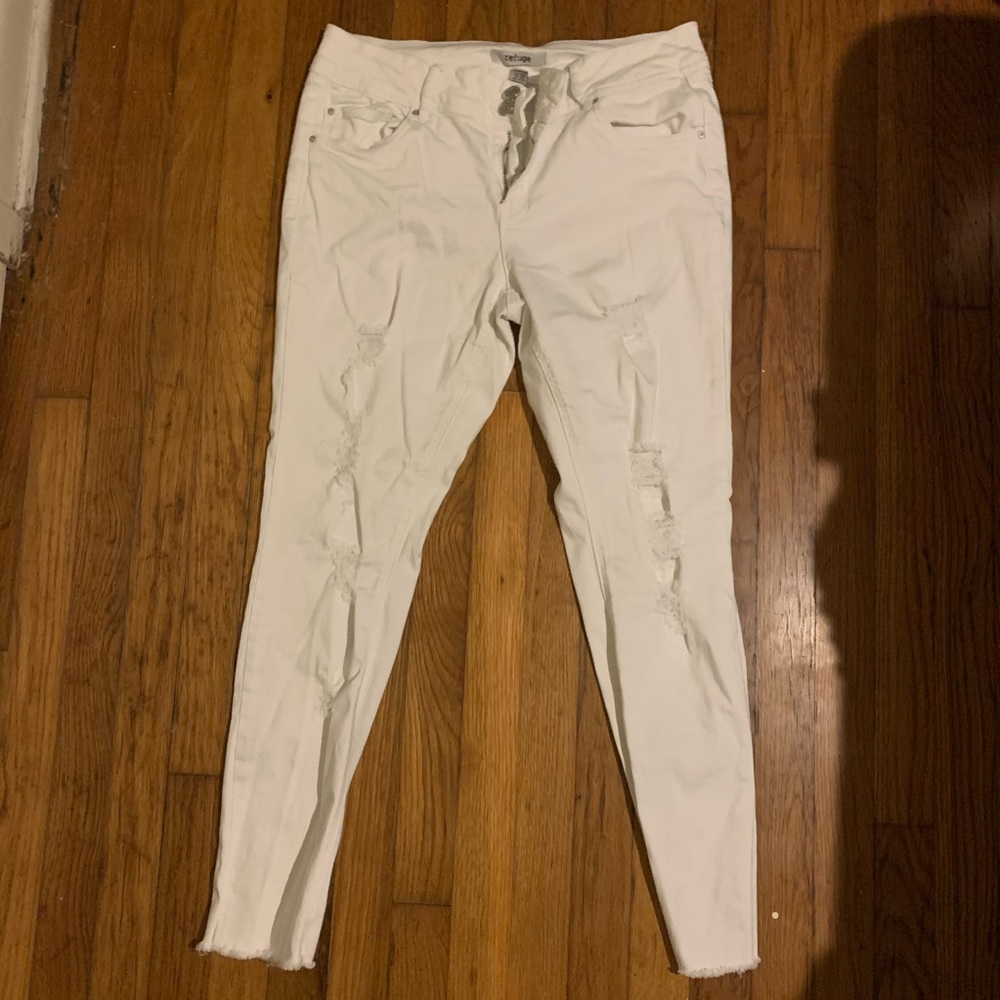 White jeans